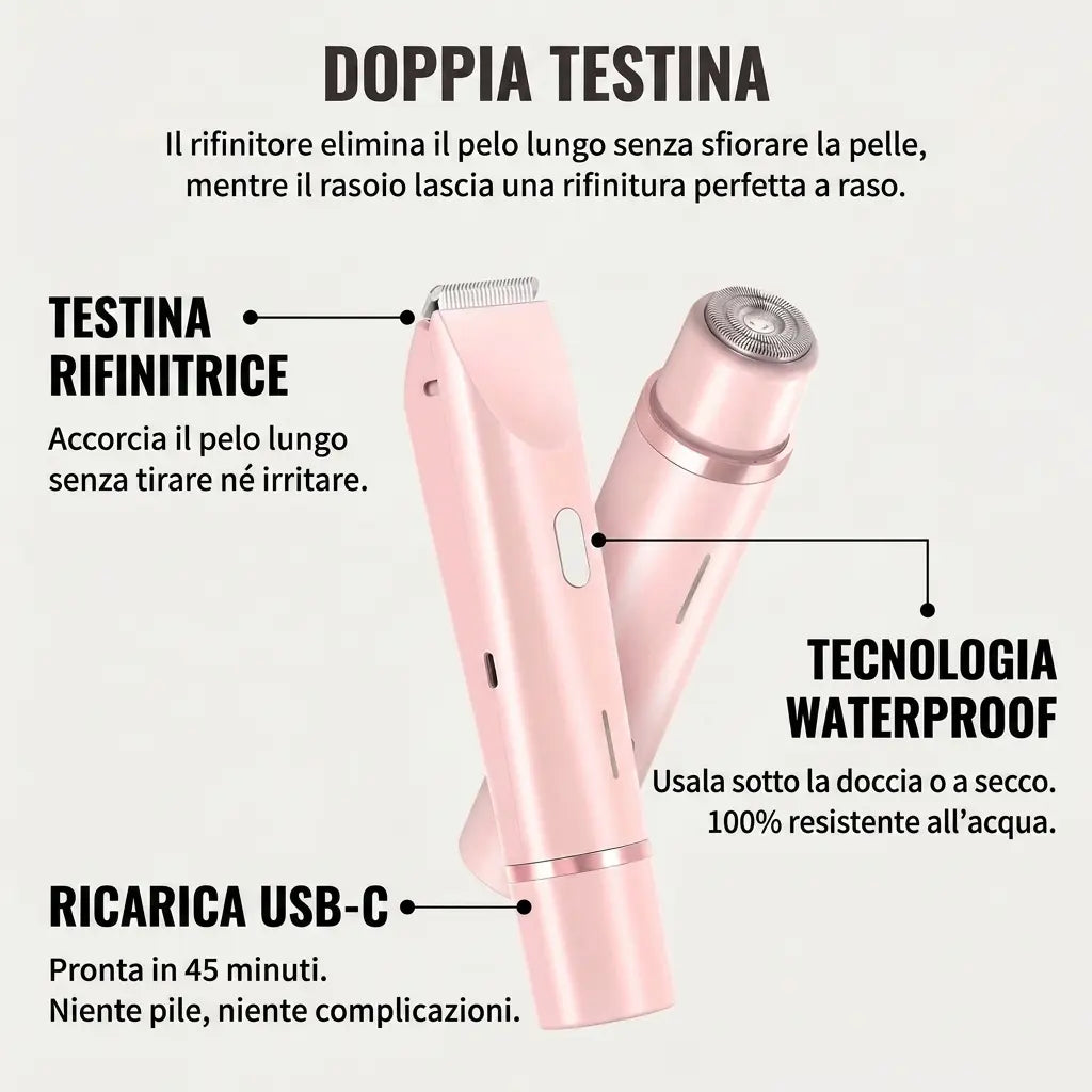 Rasoio 2 in 1 per Bikini e Corpo Shape Up™